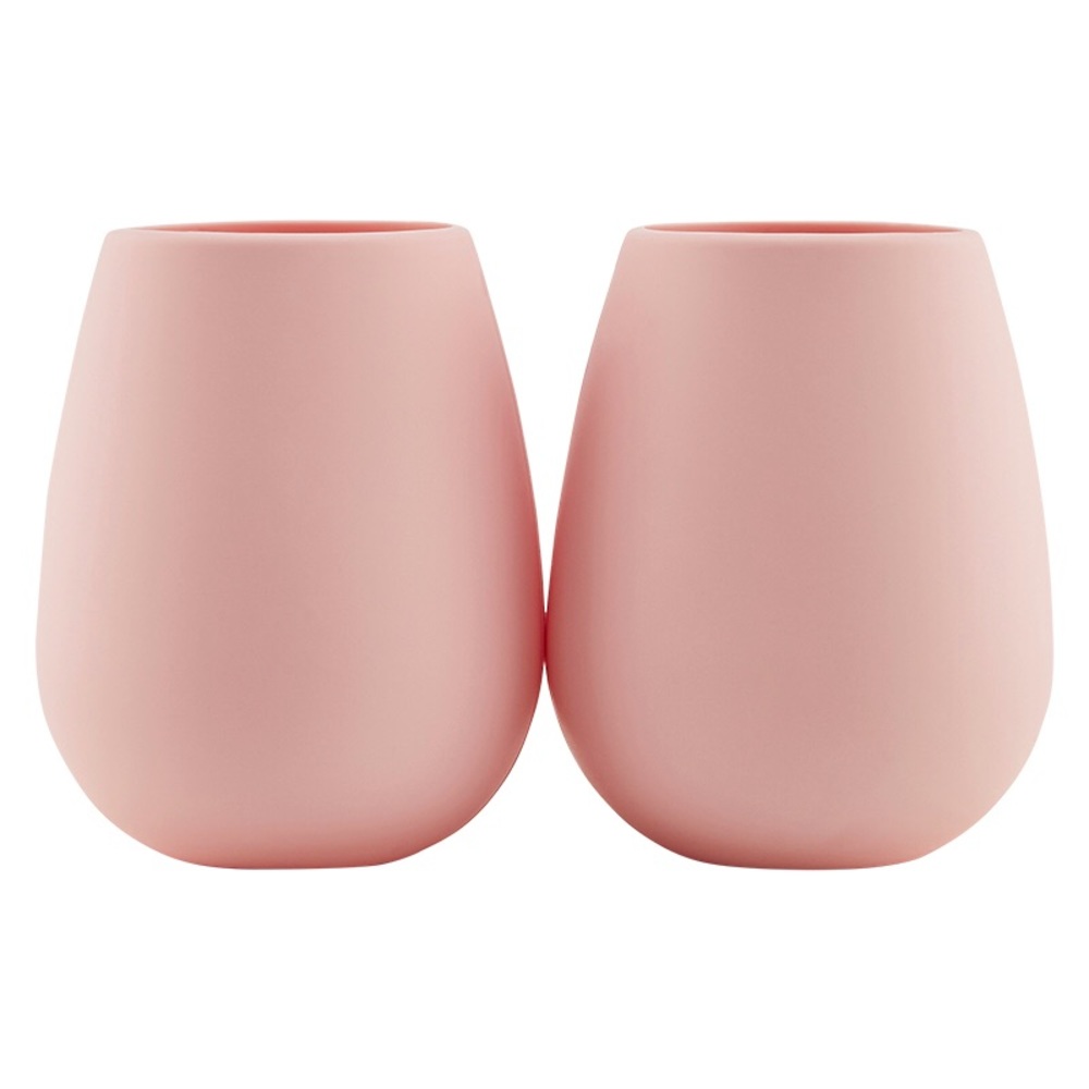 FabFitFun pair of silicone wine glasses. Not open